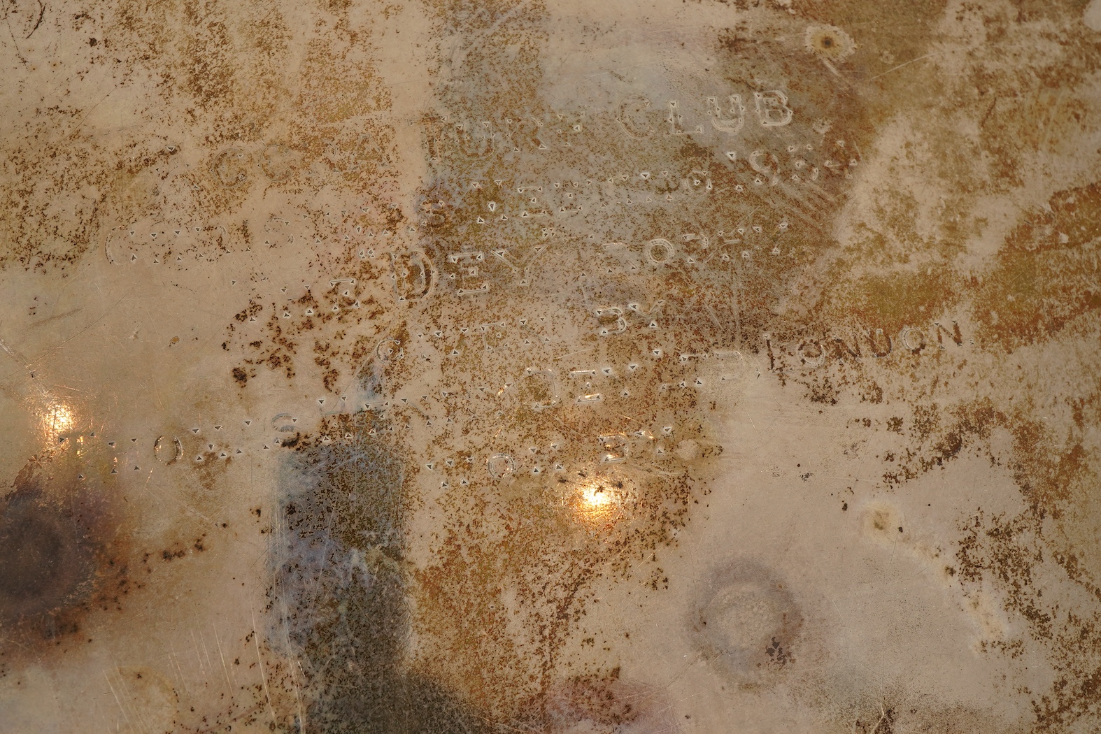 A George V silver salver by Sir John Bennett Ltd